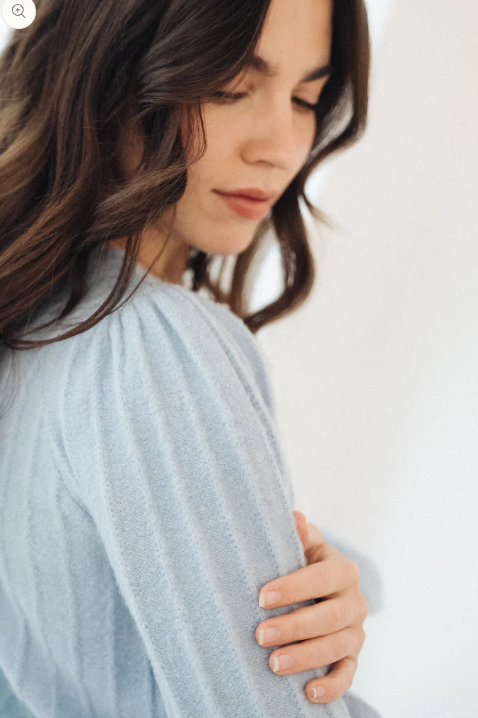 Pull Morine - Bleu ciel
