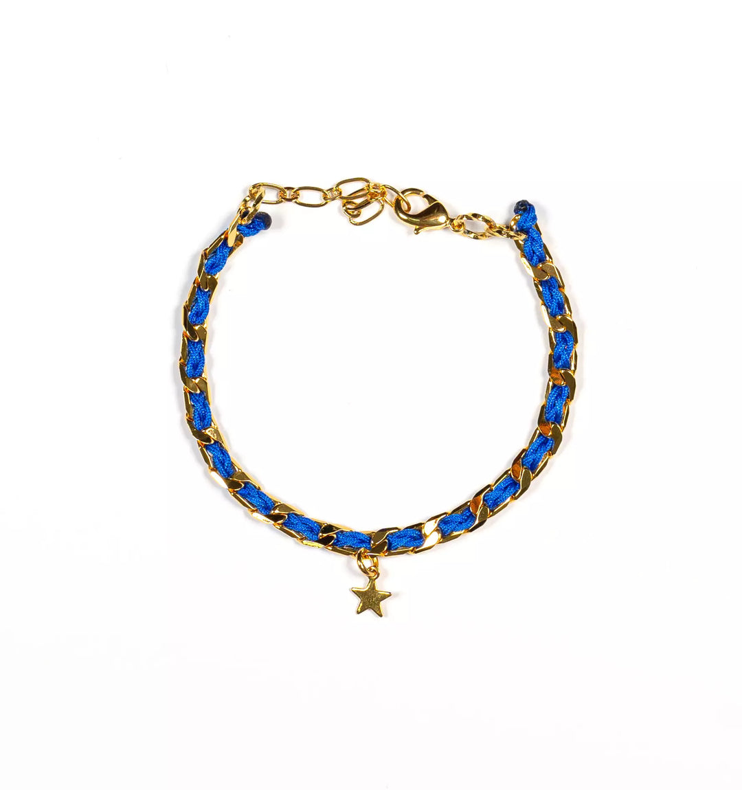 Bracelet couture - Bleu roi