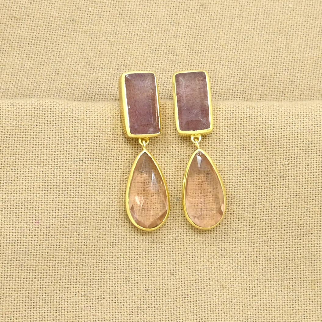 Boucles d'oreilles - Bold quartz