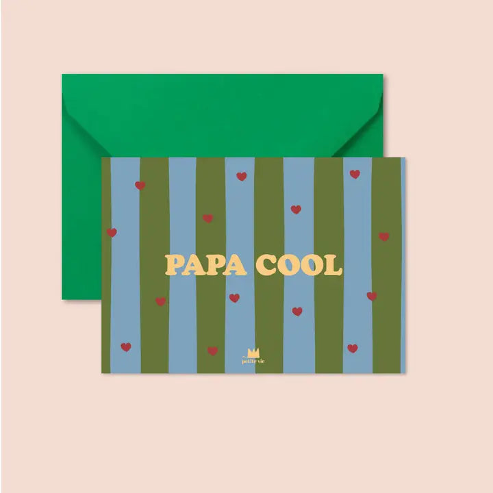 Carte + enveloppe - Papa Cool