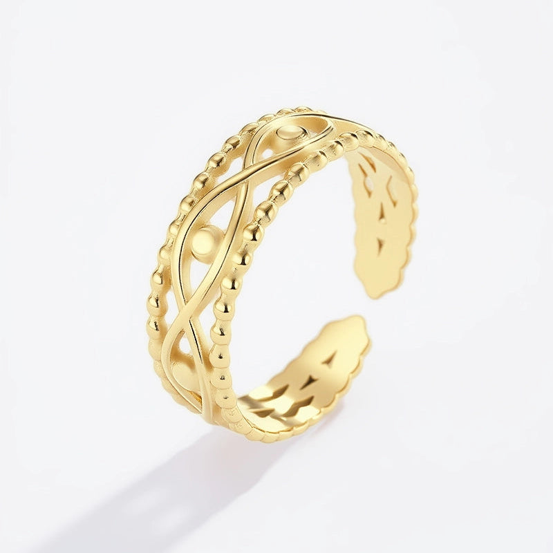 Bague doré - Claire