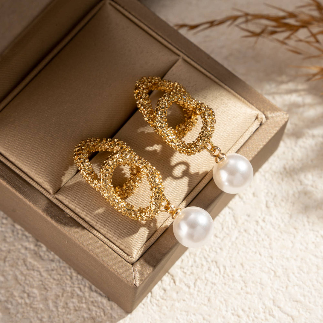 Boucles d'oreilles - Katia doré