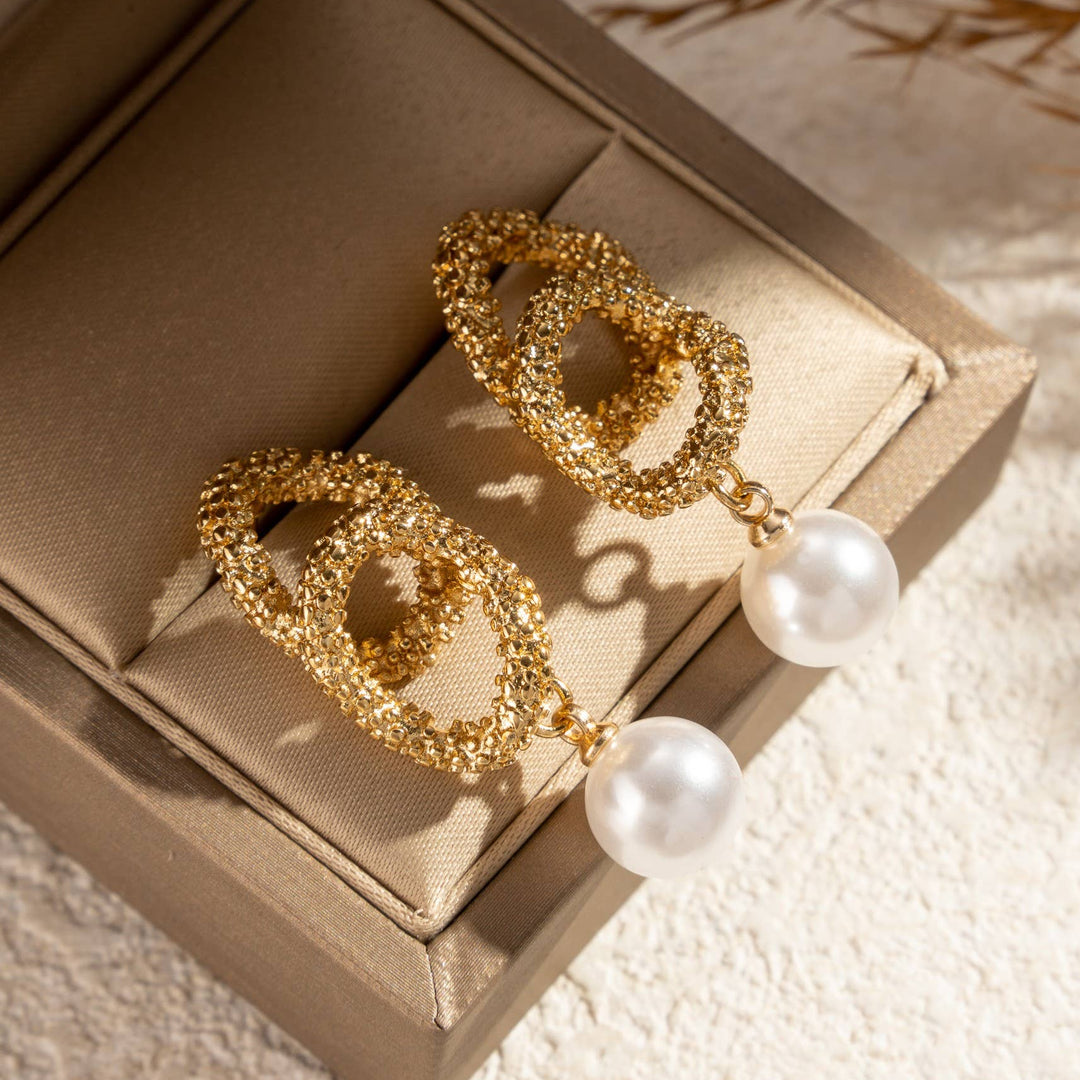 Boucles d'oreilles - Katia doré