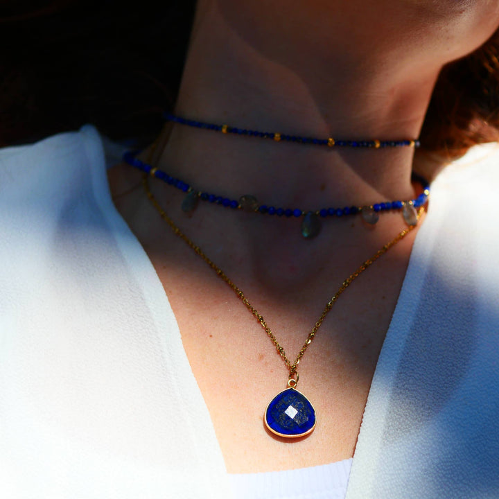 Collier - Justine Lapiz-Lazuli