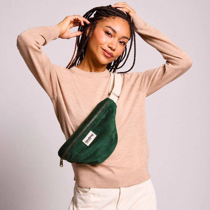 Banane Olivia - Velours Sapin