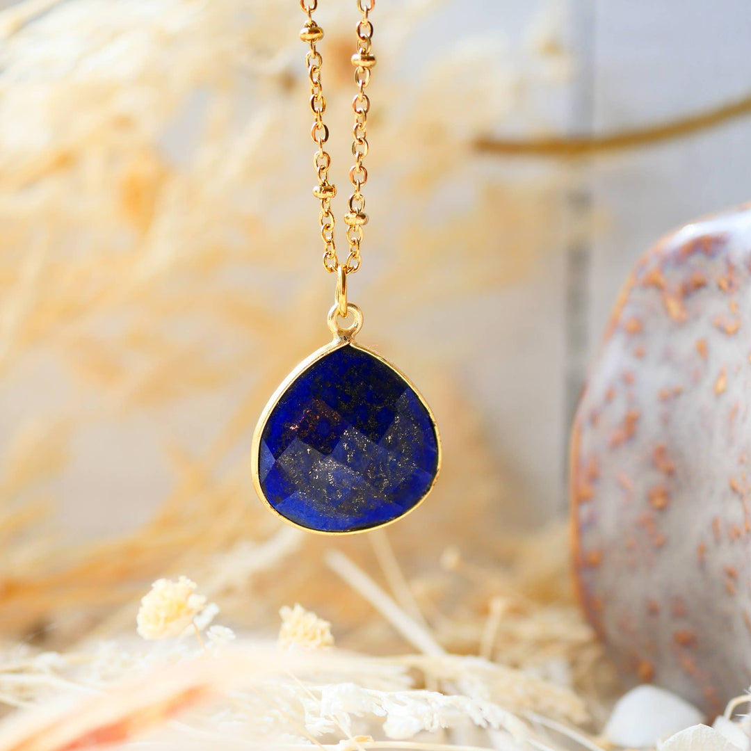 Collier - Justine Lapiz-Lazuli