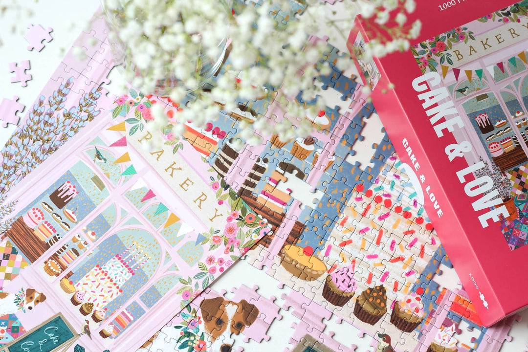 Puzzle Cake & Love, 1000 pièces