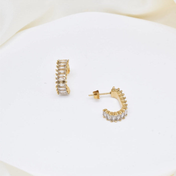 Boucle d'oreilles - Mira doré