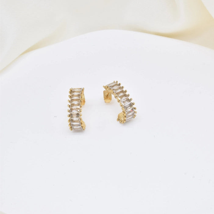 Boucle d'oreilles - Mira doré