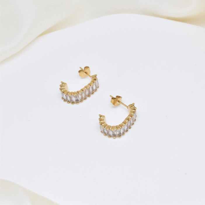 Boucle d'oreilles - Mira doré