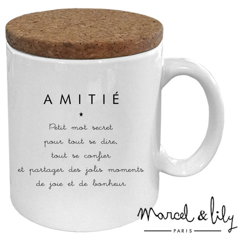 Mug Amitié - Marcel et lily