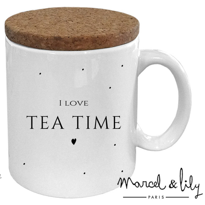 Mug I love tea time  - Marcel et lily