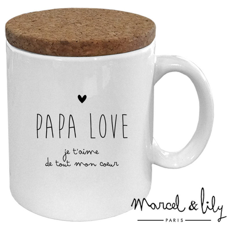 Mug Papa love - Marcel et lily