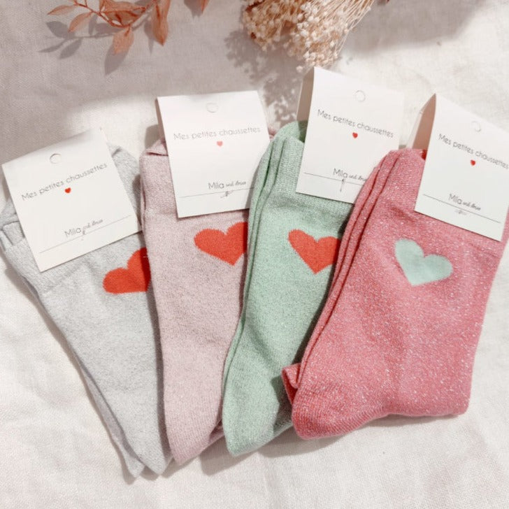 Chaussettes Coeur