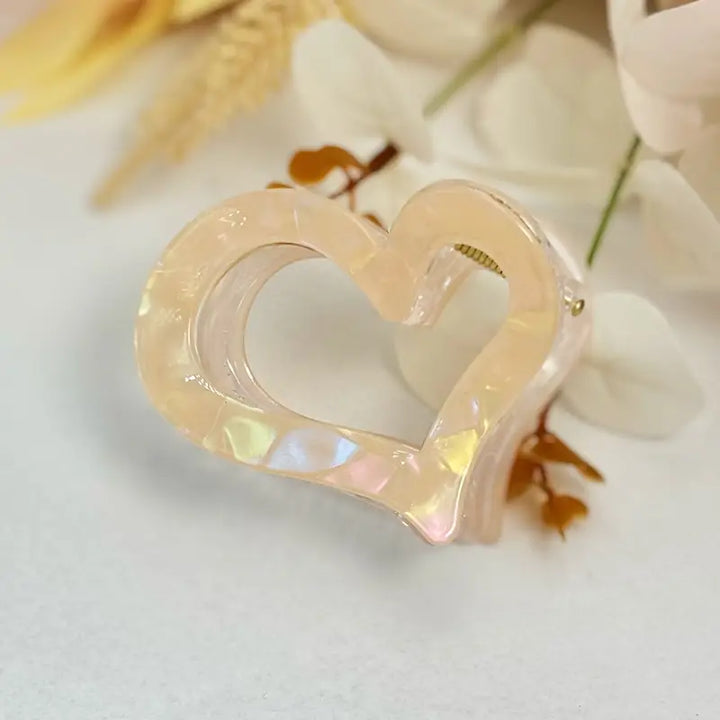 Pince à cheveux - Coeur