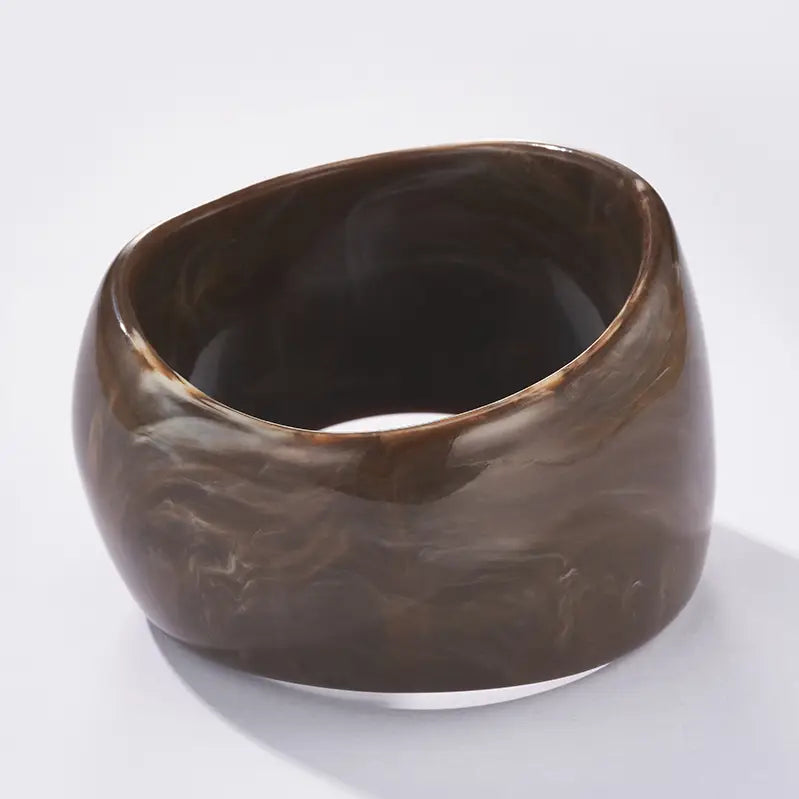 Jonc - Matcha Résine Brun